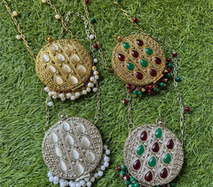 Round Antique Potli Sling