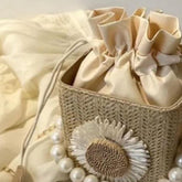 Daisy Pearl Bucket Sling Bag