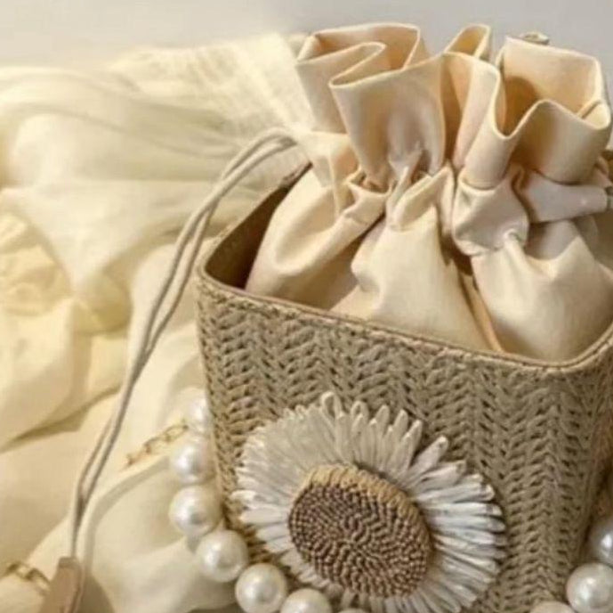 Daisy Pearl Bucket Sling Bag